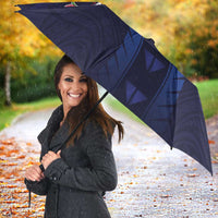 Rugby Samoa Umbrella Siva Tau Spirit Sporty Vibes LT03 - Polynesian Pride