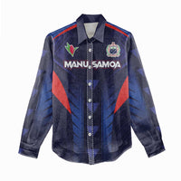 Custom Rugby Samoa Women Casual Shirt Siva Tau Spirit Sporty Vibes LT03 - Polynesian Pride