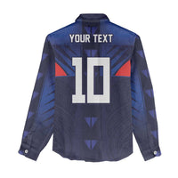 Custom Rugby Samoa Women Casual Shirt Siva Tau Spirit Sporty Vibes LT03 - Polynesian Pride