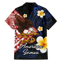 American Samoa Flag Day Family Matching Off Shoulder Maxi Dress and Hawaiian Shirt Polynesian Tatau Art and Plumeria LT03 - Polynesian Pride