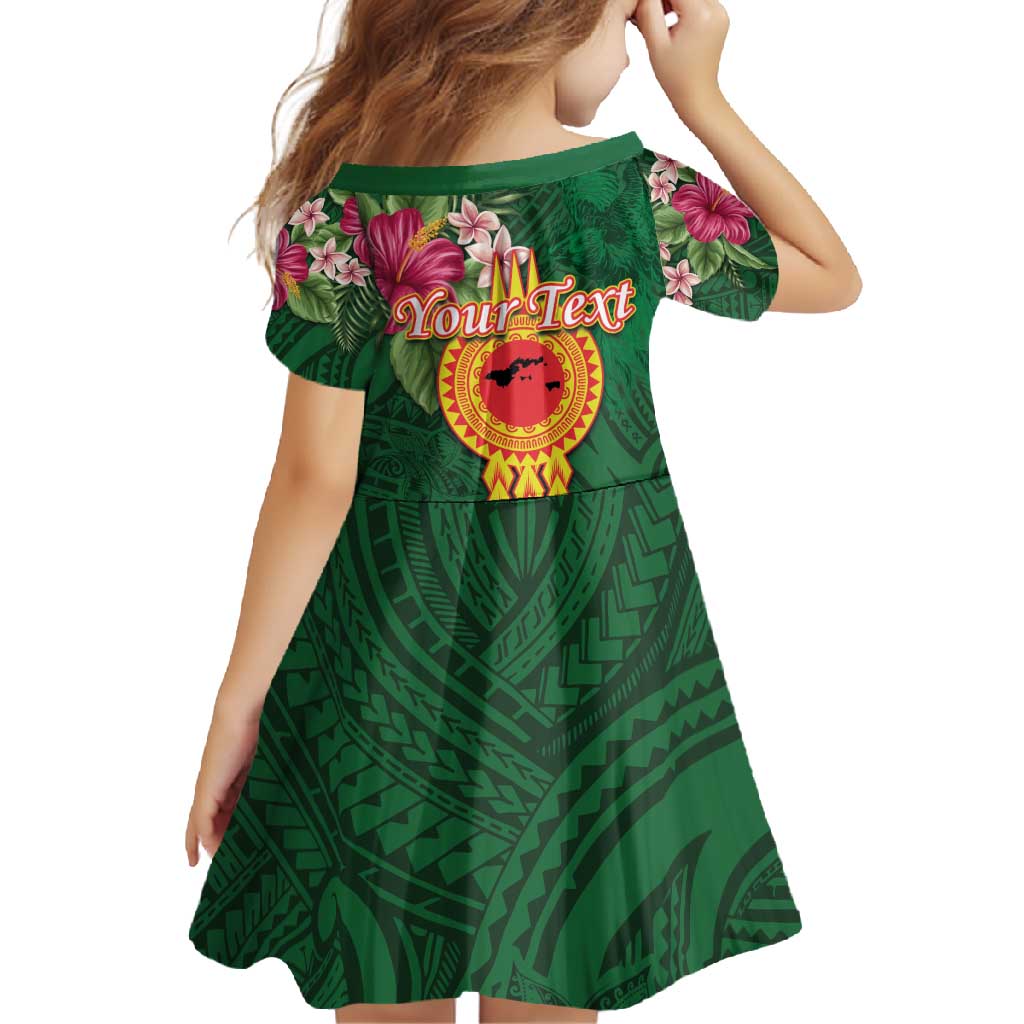Personalised Manuʻa Islands Family Matching Off Shoulder Maxi Dress and Hawaiian Shirt Polynesian Style with Rooster Tattoo and Tropical Plants LT03 - Polynesian Pride
