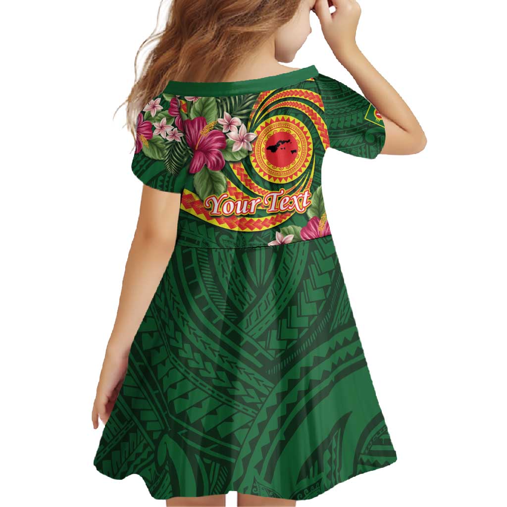 Personalised Manuʻa Islands Family Matching Mermaid Dress and Hawaiian Shirt Polynesian Art Tattoo Style and Tropical Plants LT03 - Polynesian Pride