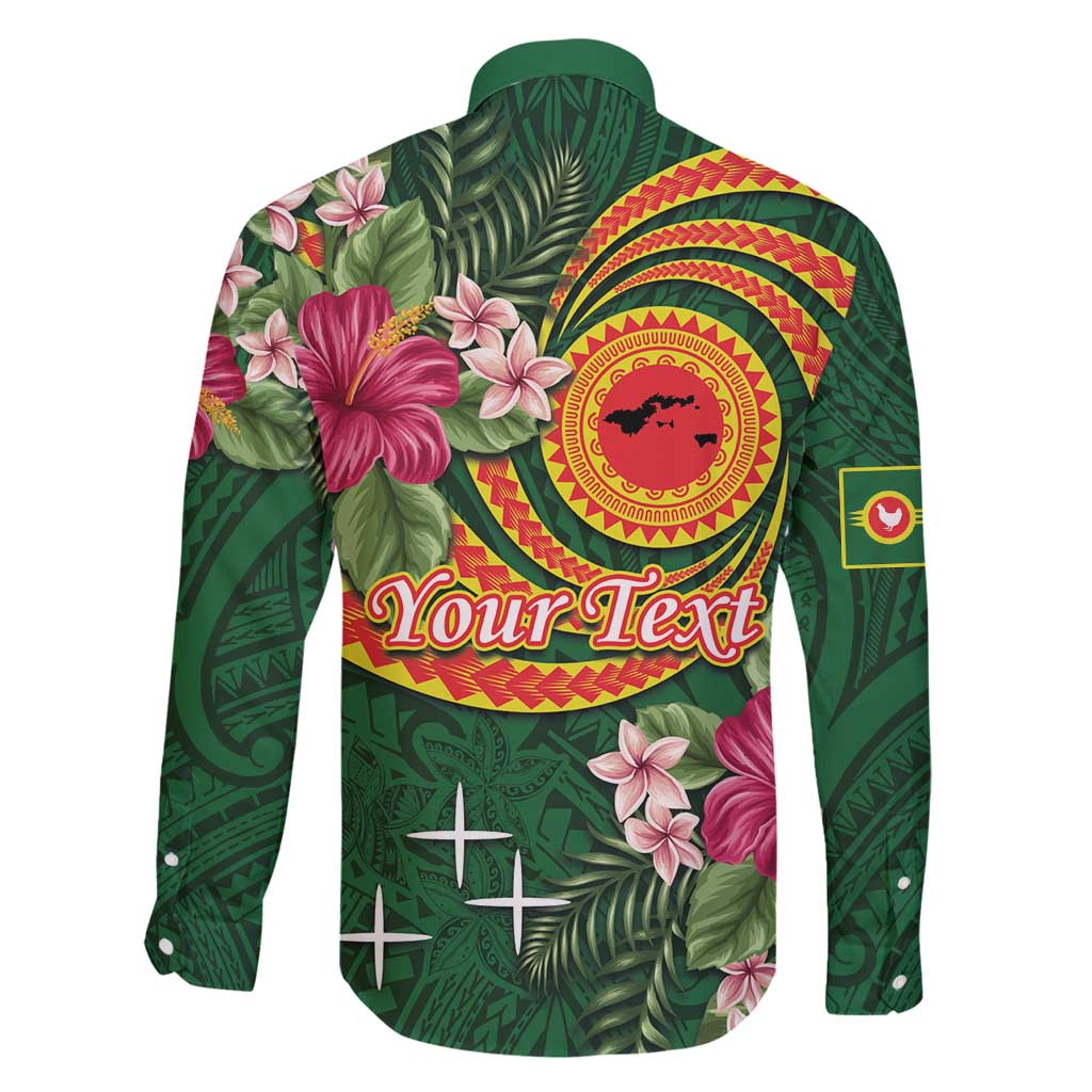 Personalised Manuʻa Islands Family Matching Summer Maxi Dress and Hawaiian Shirt Polynesian Art Tattoo Style and Tropical Plants LT03 - Polynesian Pride