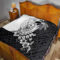 Hafa Adai Guam Quilt Polynesian Palm Tree Tattoo Hibiscus and Plumeria Art LT03 - Polynesian Pride