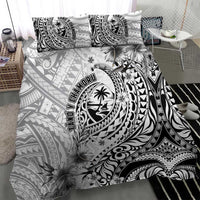 Guam-Land of the Chamorro Bedding Set Polynesian Tattoo Style Hibiscus and Plumeria Art LT03 - Polynesian Pride