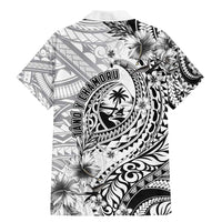 Guam-Land of the Chamorro Family Matching Mermaid Dress and Hawaiian Shirt Polynesian Tattoo Style Hibiscus and Plumeria Art LT03 - Polynesian Pride