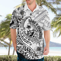 Guam-Land of the Chamorro Hawaiian Shirt Polynesian Tattoo Style Hibiscus and Plumeria Art LT03 - Polynesian Pride
