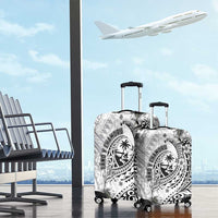 Guam-Land of the Chamorro Luggage Cover Polynesian Tattoo Style Hibiscus and Plumeria Art LT03 - Polynesian Pride