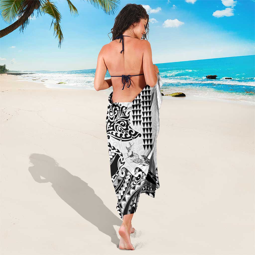 Hawaiian Tribal Manta Ray Sarong Kakau Tattoo and Polynesian Art Motif Pattern LT03 - Polynesian Pride