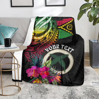 Vanuatu 44th Anniversary Blanket Boars Tusk Tugeta Yumi Selebretem Indipendens Dei