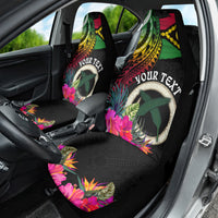 Personalised Vanuatu 44th Anniversary Car Seat Cover Boars Tusk Tugeta Yumi Selebretem Indipendens Dei LT03 - Polynesian Pride
