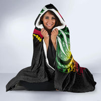 Vanuatu 44th Anniversary Hooded Blanket Boars Tusk Tugeta Yumi Selebretem Indipendens Dei