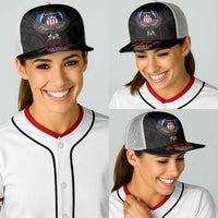 American Samoa Fautasi Baseball Net Cap Pago Pago Aeto and Iseula o le Moana of Fagatogo Black Color LT03 - Polynesian Pride
