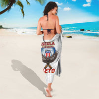 American Samoa Fautasi Sarong Pago Pago Aeto and Iseula o le Moana of Fagatogo White Color LT03 - Polynesian Pride
