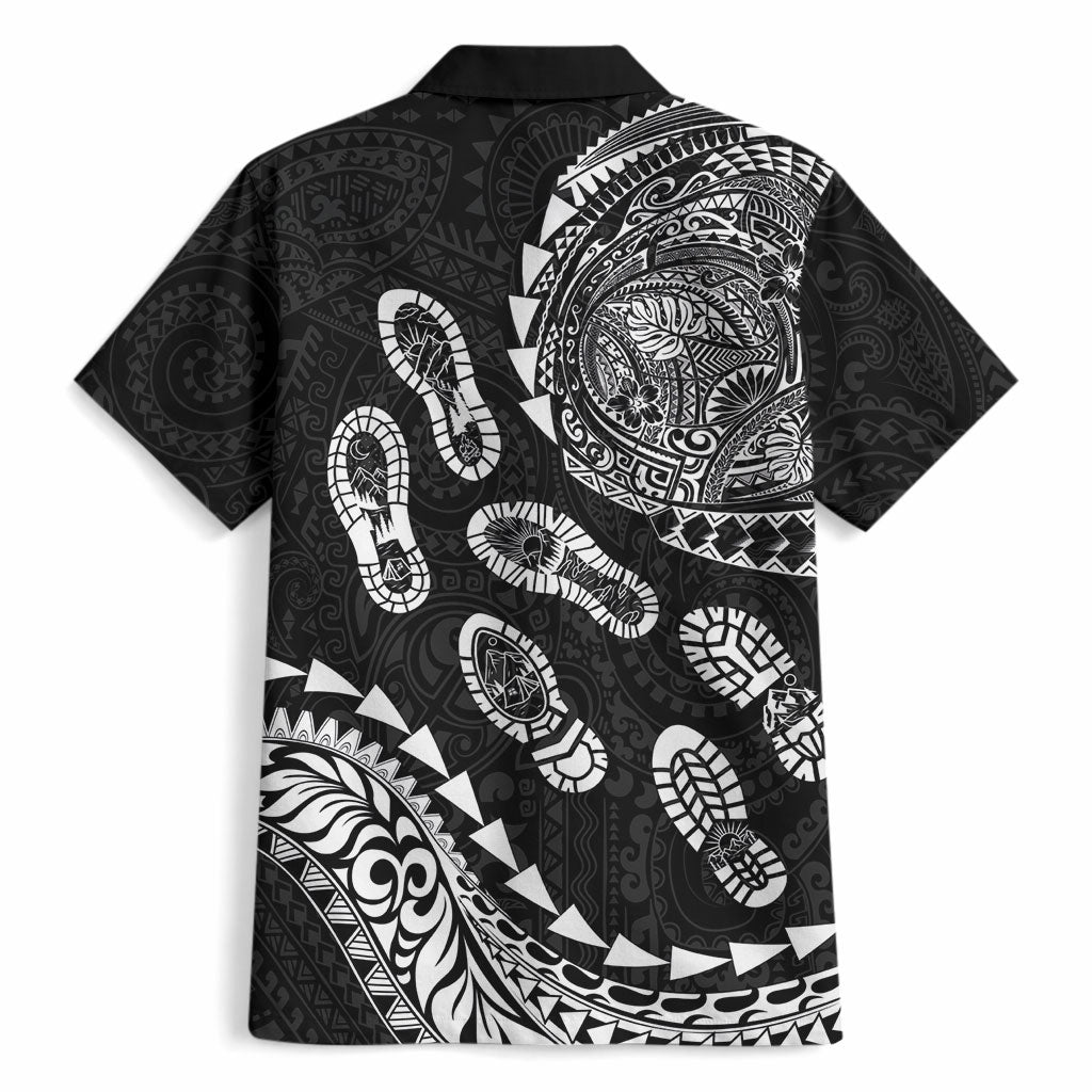 Hawaii Running Hawaiian Shirt Polynesian Tribal Tattoo