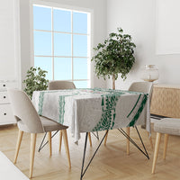 Hawaii Rainbow Warriors Tablecloth Polynesian Motif White Color LT03 - Polynesian Pride