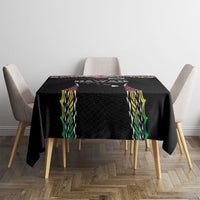 Hawaii Rainbow Warriors Tablecloth Polynesian Motif Special Edition Rainbow Gradient