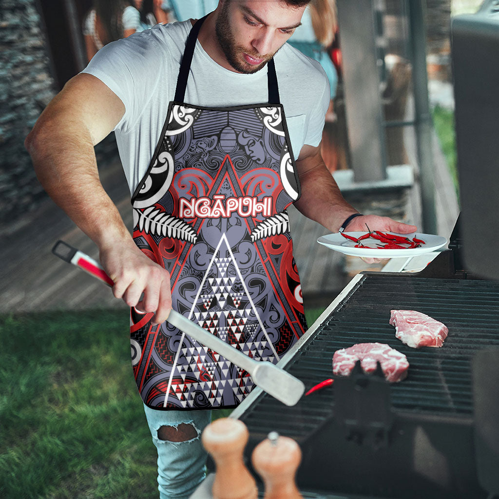 Aotearoa Iwi Ngapuhi Apron Maori Motif Tribal