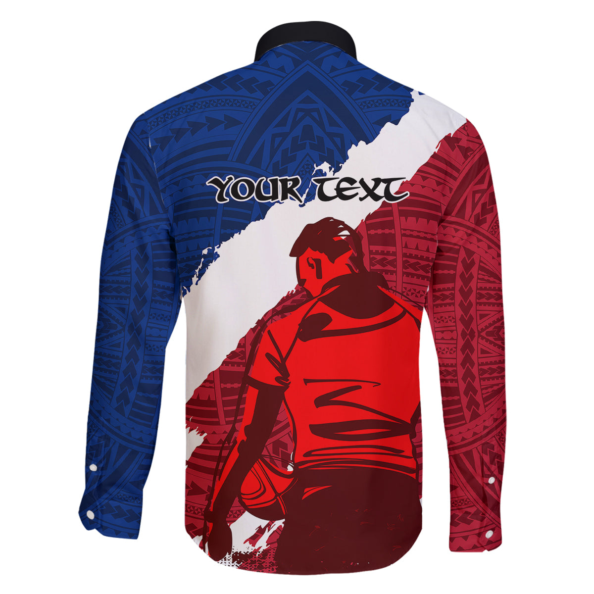 Custom Samoa Rugby Family Matching Tank Maxi Dress and Hawaiian Shirt Siva Tau Dance Polynesian Tattoo Brush Style LT03 - Polynesian Pride