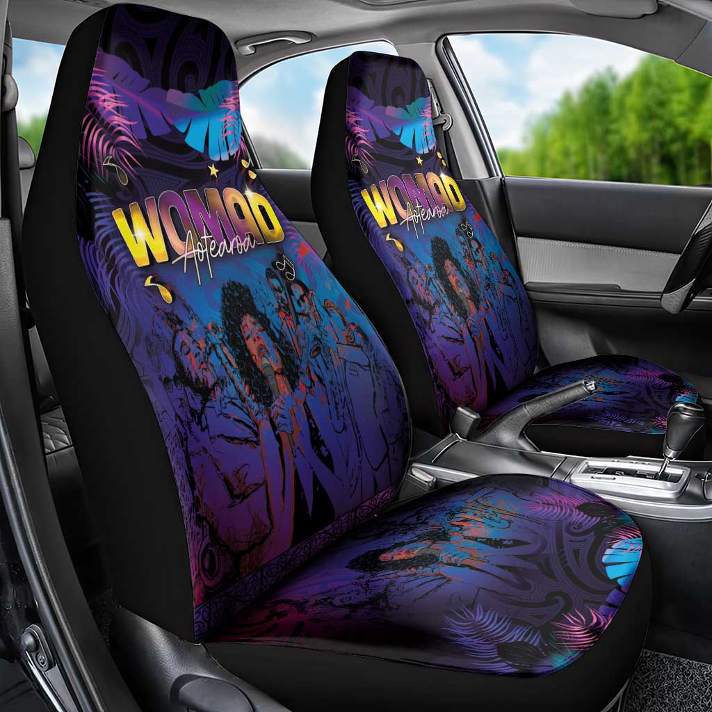 Aotearoa Arts Festival 2025 Car Seat Cover Maori Music Art Dance - Rhythmic Vibes LT03 - Polynesian Pride