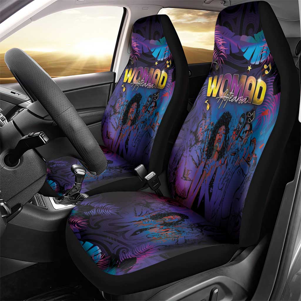 Aotearoa Arts Festival 2025 Car Seat Cover Maori Music Art Dance - Rhythmic Vibes LT03 - Polynesian Pride