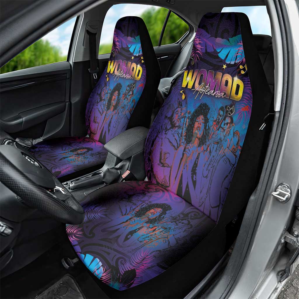 Aotearoa Arts Festival 2025 Car Seat Cover Maori Music Art Dance - Rhythmic Vibes LT03 - Polynesian Pride