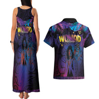 Aotearoa Arts Festival 2025 Couples Matching Tank Maxi Dress and Hawaiian Shirt Maori Music Art Dance - Rhythmic Vibes LT03 - Polynesian Pride