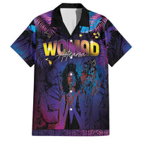 Aotearoa Arts Festival 2025 Family Matching Tank Maxi Dress and Hawaiian Shirt Maori Music Art Dance - Rhythmic Vibes LT03 Dad's Shirt - Short Sleeve Black - Polynesian Pride
