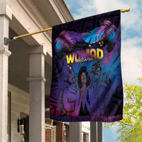 Aotearoa Arts Festival 2025 Garden Flag Maori Music Art Dance - Rhythmic Vibes LT03 House Flag Black - Polynesian Pride