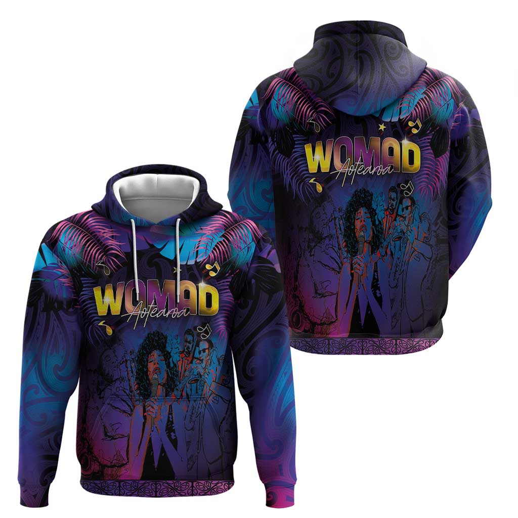 Aotearoa Arts Festival 2025 Hoodie Maori Music Art Dance - Rhythmic Vibes LT03 - Polynesian Pride