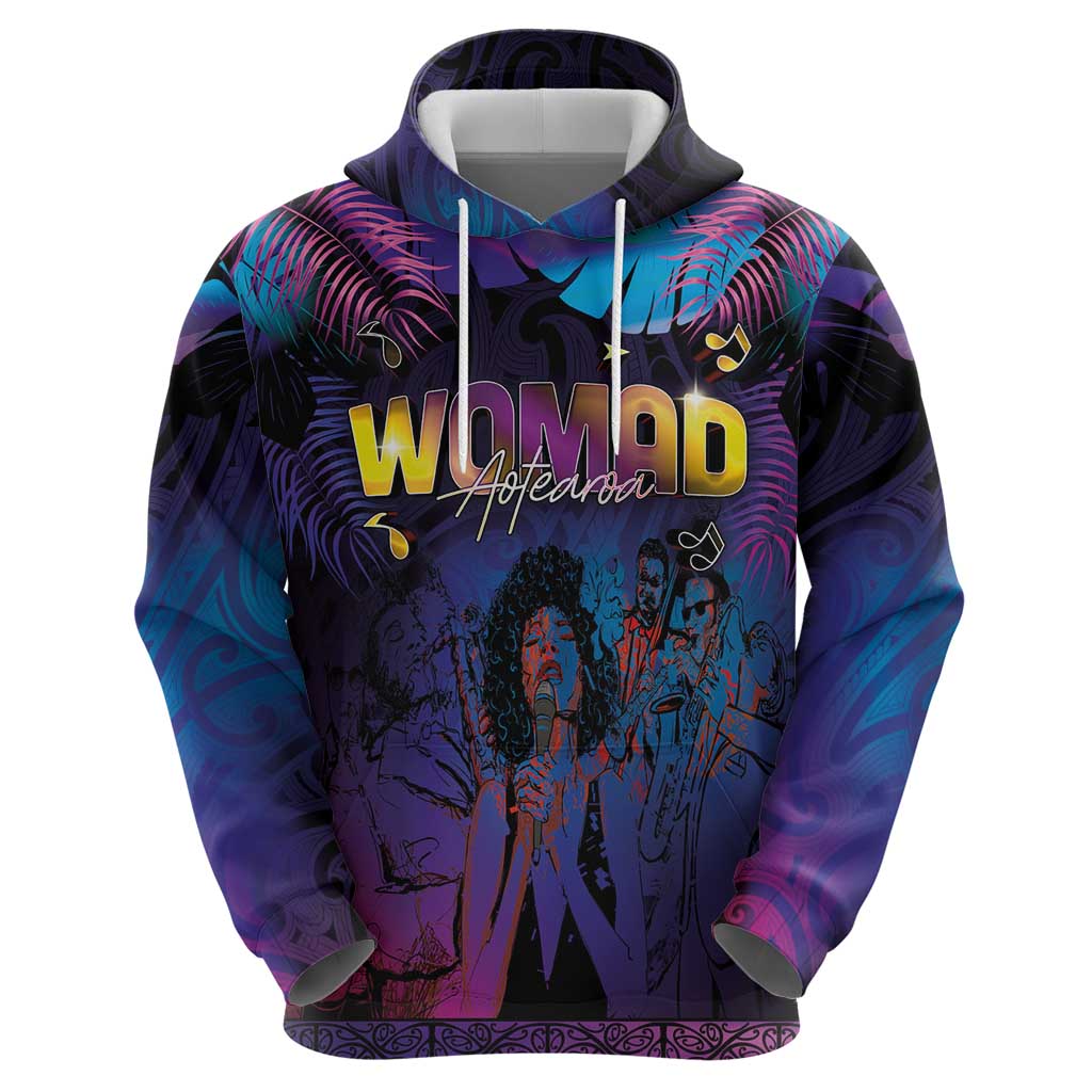 Aotearoa Arts Festival 2025 Hoodie Maori Music Art Dance - Rhythmic Vibes LT03 - Polynesian Pride
