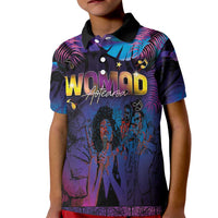 Aotearoa Arts Festival 2025 Kid Polo Shirt Maori Music Art Dance - Rhythmic Vibes LT03 Kid Black - Polynesian Pride