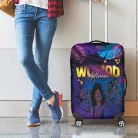 Aotearoa Arts Festival 2025 Luggage Cover Maori Music Art Dance - Rhythmic Vibes LT03 - Polynesian Pride