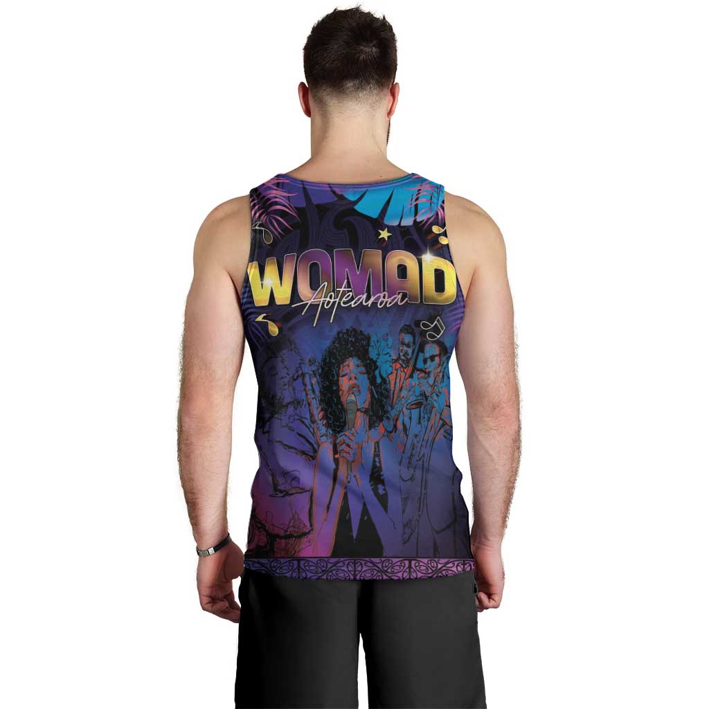 Aotearoa Arts Festival 2025 Men Tank Top Maori Music Art Dance - Rhythmic Vibes LT03 - Polynesian Pride
