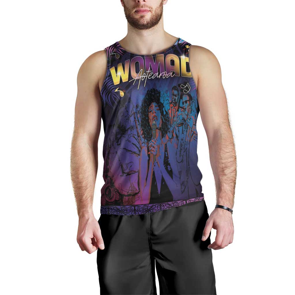 Aotearoa Arts Festival 2025 Men Tank Top Maori Music Art Dance - Rhythmic Vibes LT03 - Polynesian Pride