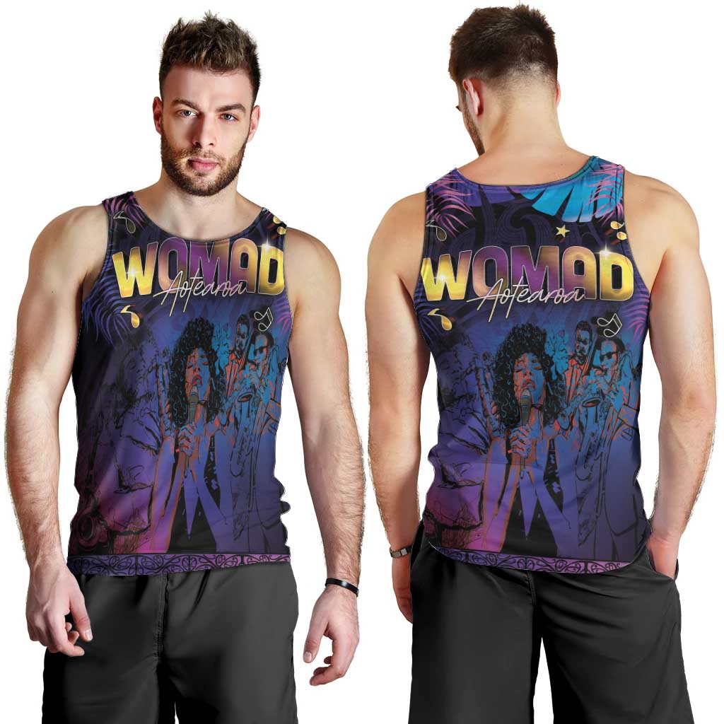 Aotearoa Arts Festival 2025 Men Tank Top Maori Music Art Dance - Rhythmic Vibes LT03 - Polynesian Pride