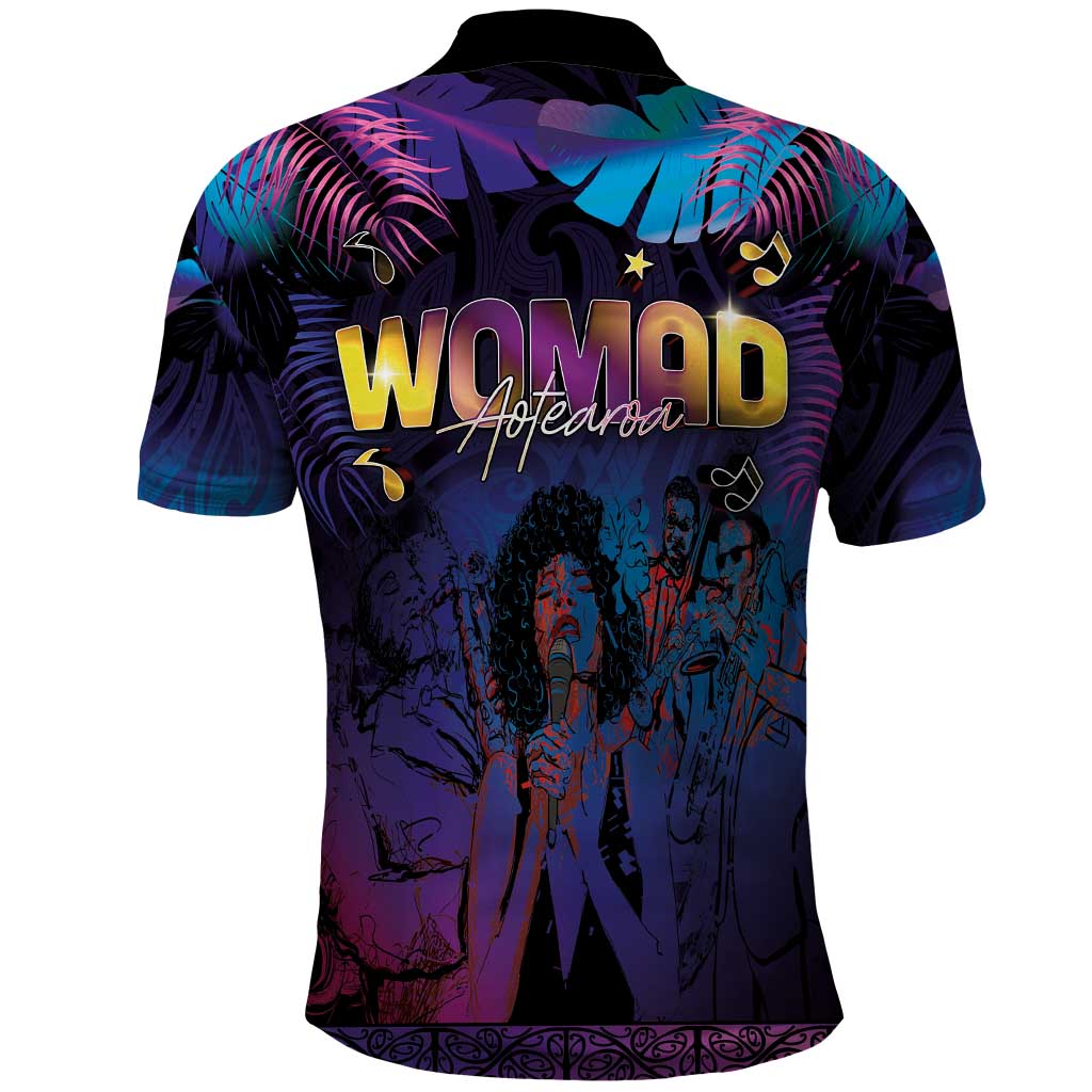 Aotearoa Arts Festival 2025 Polo Shirt Maori Music Art Dance - Rhythmic Vibes LT03 - Polynesian Pride