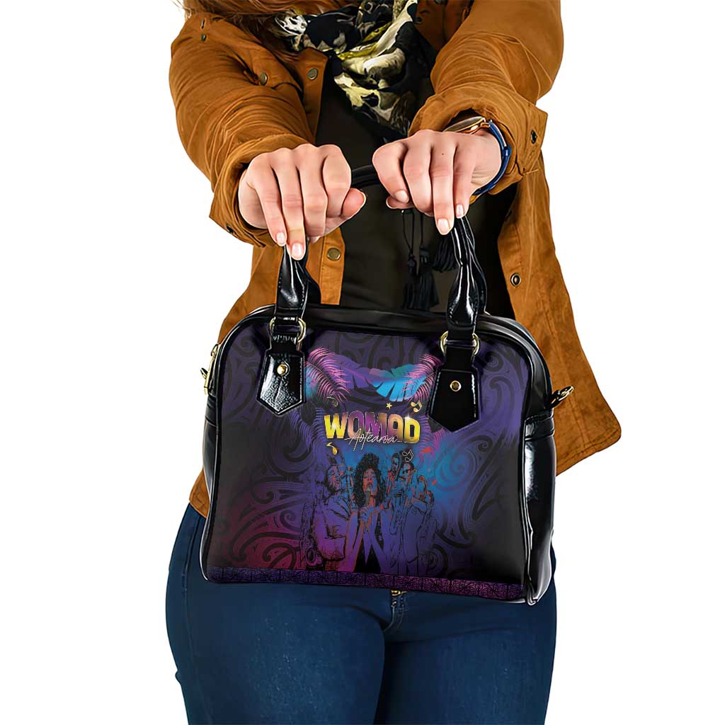 Aotearoa Arts Festival 2025 Shoulder Handbag Maori Music Art Dance - Rhythmic Vibes