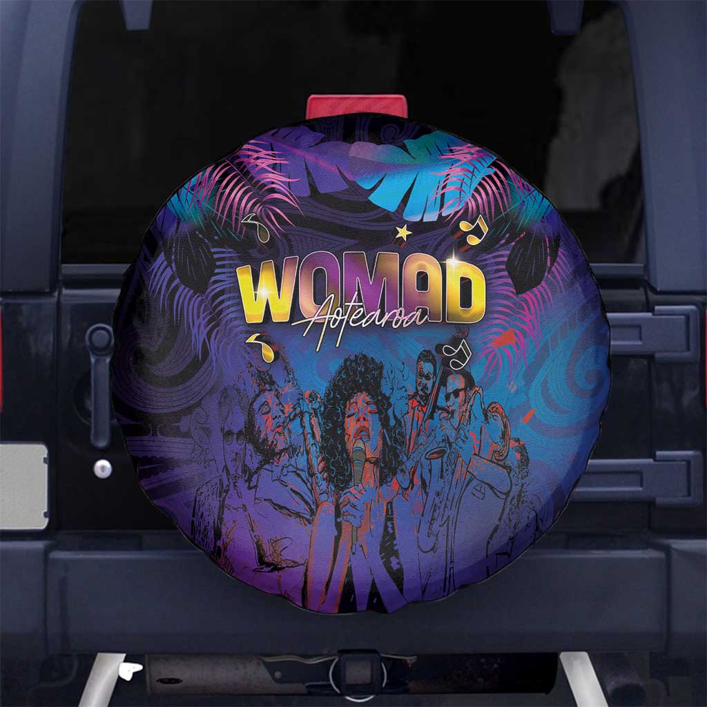 Aotearoa Arts Festival 2025 Spare Tire Cover Maori Music Art Dance - Rhythmic Vibes LT03 - Polynesian Pride