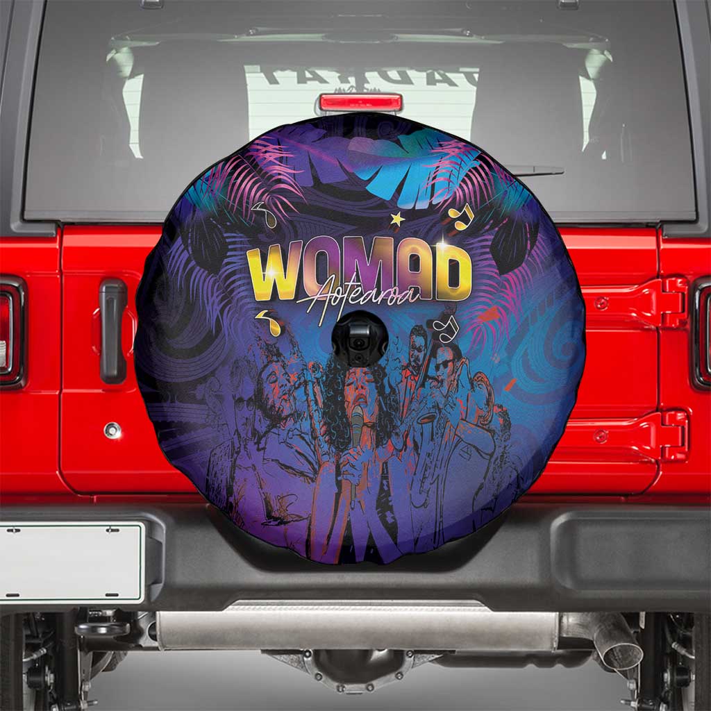Aotearoa Arts Festival 2025 Spare Tire Cover Maori Music Art Dance - Rhythmic Vibes LT03 - Polynesian Pride