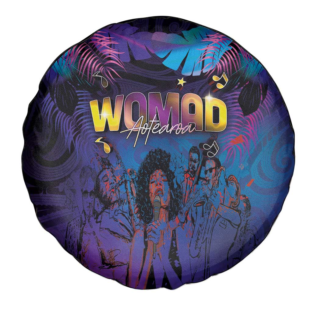 Aotearoa Arts Festival 2025 Spare Tire Cover Maori Music Art Dance - Rhythmic Vibes LT03 - Polynesian Pride
