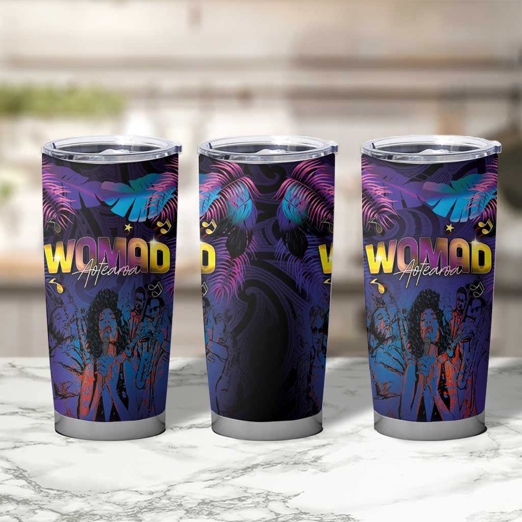 Aotearoa Arts Festival 2025 Tumbler Cup Maori Music Art Dance - Rhythmic Vibes LT03 - Polynesian Pride