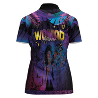 Aotearoa Arts Festival 2025 Women Polo Shirt Maori Music Art Dance - Rhythmic Vibes LT03 - Polynesian Pride