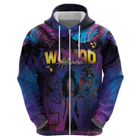 Aotearoa Arts Festival 2025 Zip Hoodie Maori Music Art Dance - Rhythmic Vibes LT03 - Polynesian Pride