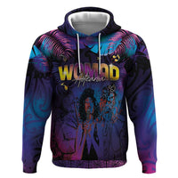 Aotearoa Arts Festival 2025 Zip Hoodie Maori Music Art Dance - Rhythmic Vibes LT03 Pullover Hoodie Black - Polynesian Pride