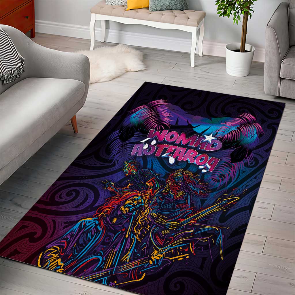 Aotearoa Arts Festival 2025 Area Rug Maori Performing Art and Music - Rhythmic Vibes LT03 - Polynesian Pride