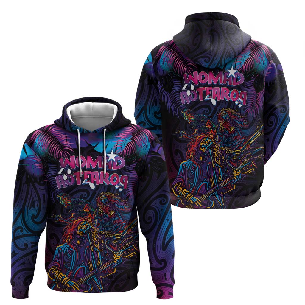 Aotearoa Arts Festival 2025 Hoodie Maori Performing Art and Music - Rhythmic Vibes LT03 - Polynesian Pride