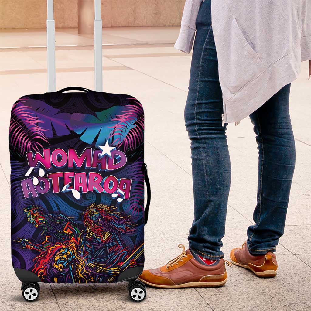 Aotearoa Arts Festival 2025 Luggage Cover Maori Performing Art and Music - Rhythmic Vibes