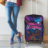Aotearoa Arts Festival 2025 Luggage Cover Maori Performing Art and Music - Rhythmic Vibes LT03 - Polynesian Pride