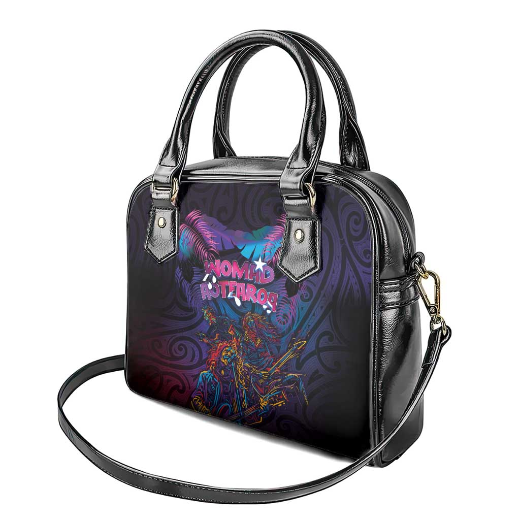 Aotearoa Arts Festival 2025 Shoulder Handbag Maori Performing Art and Music - Rhythmic Vibes LT03 - Polynesian Pride